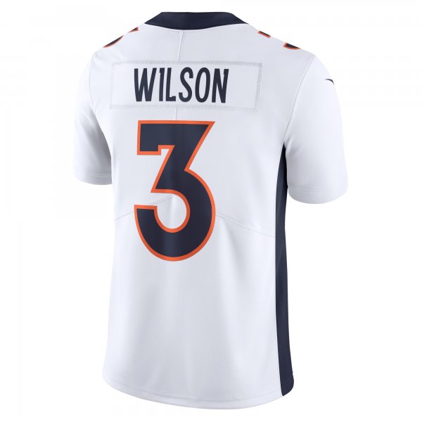 Men's Denver Broncos Russell Wilson Nike White  Vapor Untouchable Limited Jersey