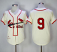 Mitchell And Ness 1946 St. Louis Cardinals #9 Enos Slaughter Cream Throwback Stitched MLB Jersey