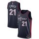 Unisex Philadelphia 76ers Joel Embiid Nike Navy 2023/24 Swingman Jersey - City Edition