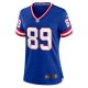 Women's New York Giants Mark Bavaro Nike Royal Classic Retired Player Game Jersey