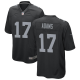 Men's Las Vegas Raiders #17 Davante Adams Game Black Jersey