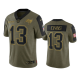 Tampa Bay Buccaneers Mike Evans Olive 2021 Salute To Service Limited Men's NFL Jersey