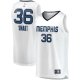 Youth Memphis Grizzlies Marcus Smart Fanatics White Fast Break Player Jersey - Association Edition