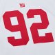 Men's New York Giants Michael Strahan Mitchell & Ness White Legacy Replica Jersey