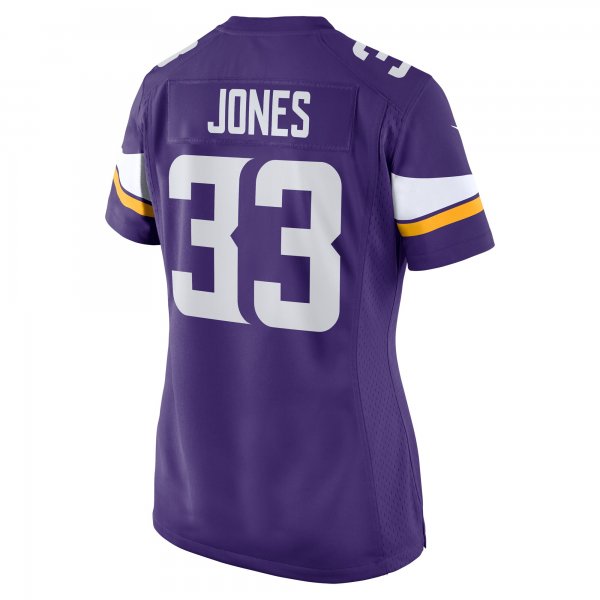 Women's Minnesota Vikings Aaron Jones Nike Purple Game Player Jersey