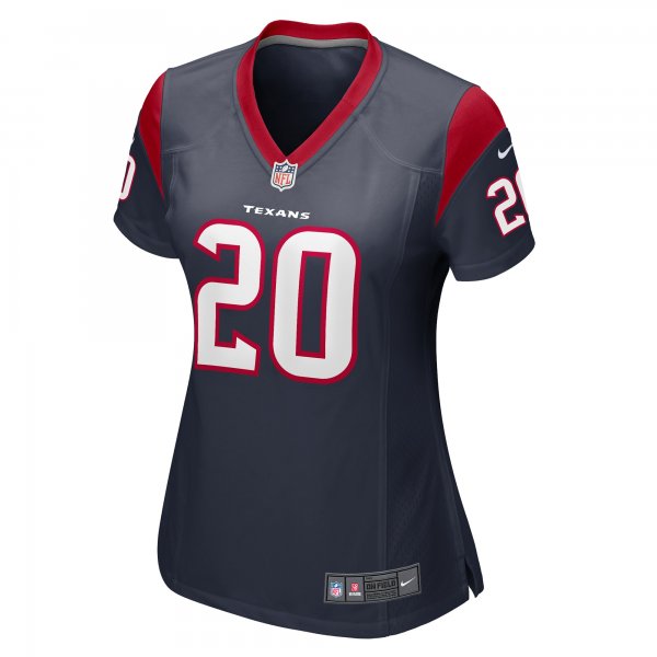 Women's Houston Texans Ka'Dar Hollman Nike  Navy Team Game Jersey