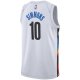 Unisex Brooklyn Nets Ben Simmons Nike White 2022/23 Swingman Jersey - City Edition