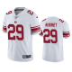 New York Giants #29 Xavier McKinney White Vapor Untouchable Limited Men's Jersey