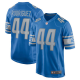 Men's Detroit Lions #44 Malcolm Rodriguez Blue Vapor Limited Nike NFL Jersey