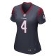 Deshaun Watson Houston Texans Nike Women's Player Game Jersey - Navy