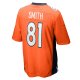 Men's Denver Broncos Tre'Quan Smith Nike  Orange  Game Jersey