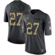 Nike Green Bay Packers #27 Eddie Lacy Black Men's Stitched NFL Limited 2016 Salute To Service Jersey