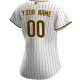 Women's San Diego Padres Nike White Home Replica Custom Jersey