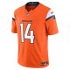 Men's Denver Broncos Courtland Sutton Nike Orange Vapor F.U.S.E. Limited Jersey