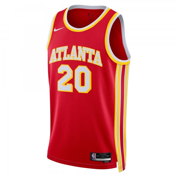 Unisex Atlanta Hawks John Collins Nike Red Swingman Jersey - Icon Edition