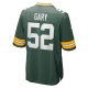 Men's Green Bay Packers Rashan Gary Nike Green Game Jersey