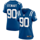 Nike #90 Grover Stewart Indianapolis Colts Women's Royal Limited Jersey