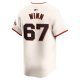 Men's San Francisco Giants Keaton Winn Nike Cream Home Limited Player Jersey