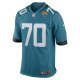 Men's Jacksonville Jaguars Cole Van Lanen Nike Teal Game Player Jersey