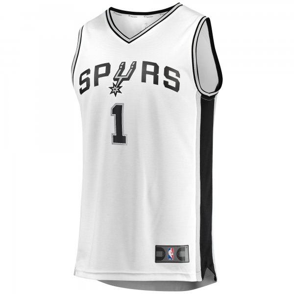 Youth San Antonio Spurs Victor Wembanyama Fanatics White Fast Break Player Jersey - Association Edition