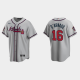 Men's Atlanta Braves #16 Travis d'Arnaud Gray 2021 MLB All-Star Jersey