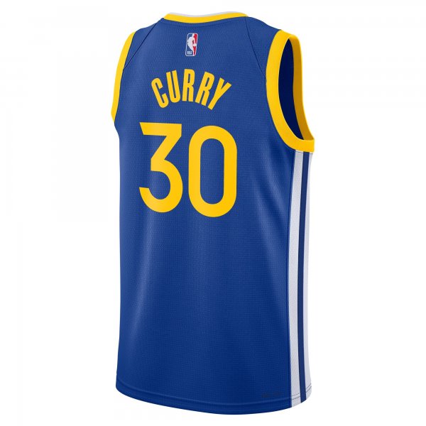 Unisex Golden State Warriors Stephen Curry Nike Royal Swingman Jersey - Icon Edition