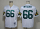 Mitchell And Ness Green Bay Packers #66 Ray Nitschke White Stitched Throwback NFL Jersey