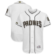 Men's San Diego Padres Blank Majestic White 2018 Memorial Day Collection Flex Base MLB Team Jersey