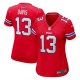 Women's Buffalo Bills Gabe Davis Nike Red Player Jersey