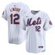 Men's New York Mets Francisco Lindor Nike White Home Limited Player Jersey