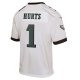 Youth Philadelphia Eagles Jalen Hurts Nike White Game Jersey