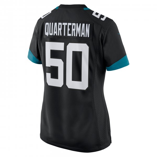 Women's Jacksonville Jaguars Shaquille Quarterman Nike Black Game Jersey