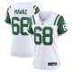 Women's New York Jets #68 Kevin Mawae Nike White Classic Alternate Retired Player Jersey