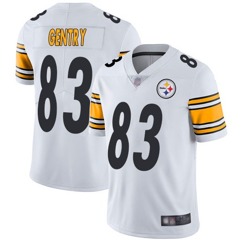 Pittsburgh Steelers #83 Zach Gentry White Men's Stitched NFL Vapor Untouchable Limited Jersey