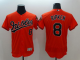 Baltimore Orioles #8 Cal Ripken Orange Flexbase Collection Stitched MLB Jersey