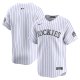 Men's Colorado Rockies Nike White Home Limited Jersey