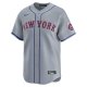 Men's New York Mets  Nike Gray Away Limited Jersey