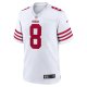 Men's San Francisco 49ers Steve Young Nike White Retired Player Game Jersey