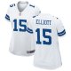 Women's Dallas Cowboys #15 Ezekiel Elliott Nike White Game Jersey