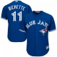 Men's Majestic Toronto Blue Jays #11 Bo Bichette Royal Blue Cool Base Alternate MLB Jersey