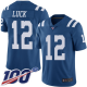 Indianapolis Colts #12 Andrew Luck Royal Blue Men's Stitched NFL Limited Rush 100th Season Jersey