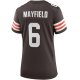 Women's Cleveland Browns Baker Mayfield Nike Brown Game Player Jersey