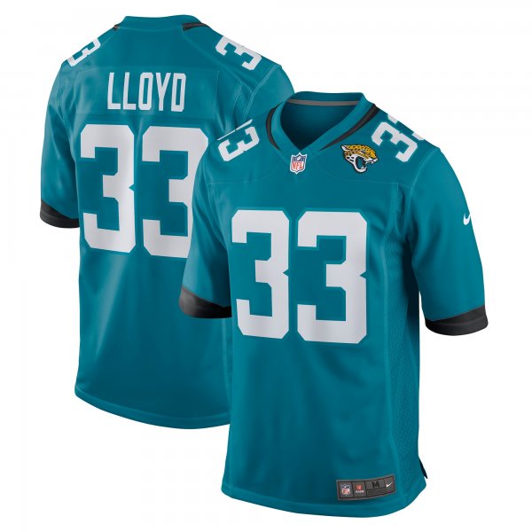 Men's Jacksonville Jaguars Devin Lloyd Nike Teal Player Game Jersey