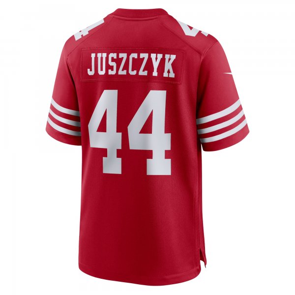 Men's San Francisco 49ers Kyle Juszczyk Nike Scarlet Player Game Jersey