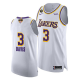 Anthony Davis Los Angeles 2020 NBA Finals G3 White Jersey Social justice