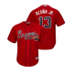 Men's Atlanta Braves Ronald Acuna Jr. Official Alternate 2019 Cool Base MLB Jersey