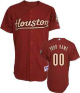 Houston Astros Red Men's Customized MLB Jersey