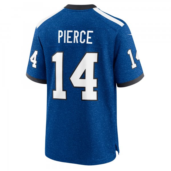 Men's Indianapolis Colts Alec Pierce Nike Royal Indiana Nights Alternate Game Jersey