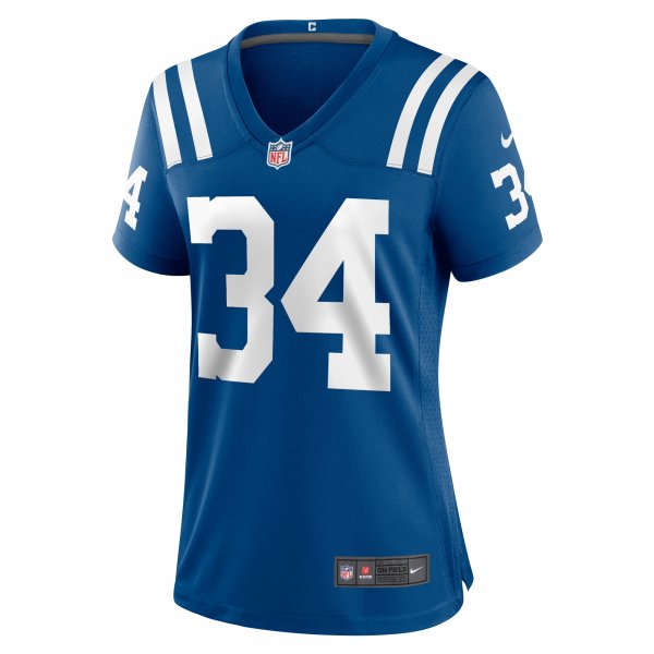 Women's Indianapolis Colts Jake Funk Nike  Royal Team Game Jersey