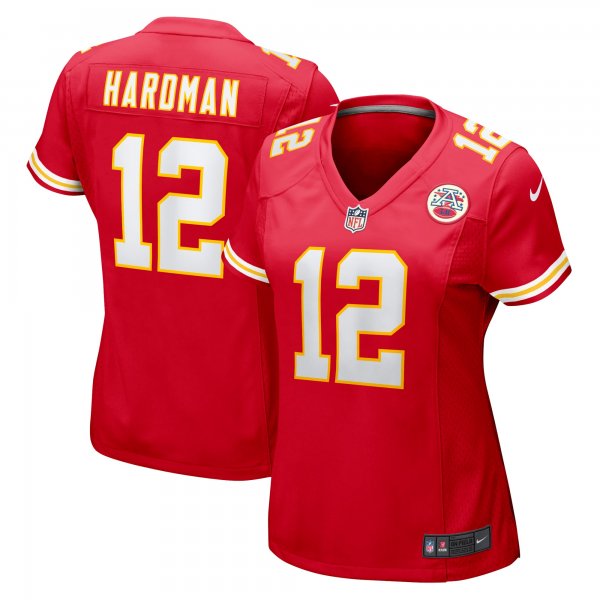 Women's Kansas City Chiefs Mecole Hardman Nike  Red  Game Jersey